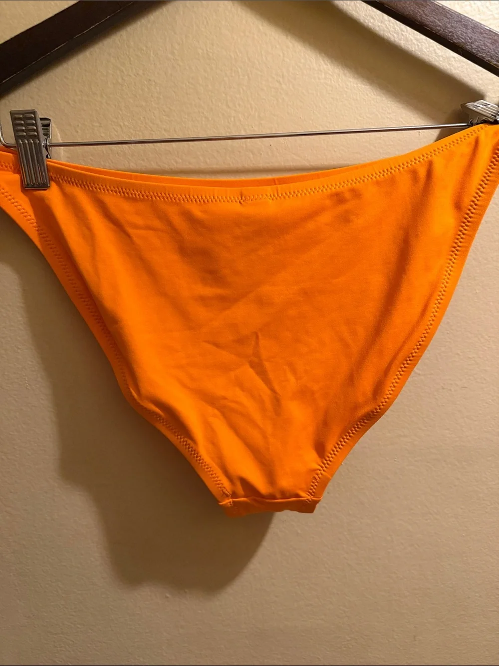 SKIMS Orange Recycled Swim Two-Piece Set
